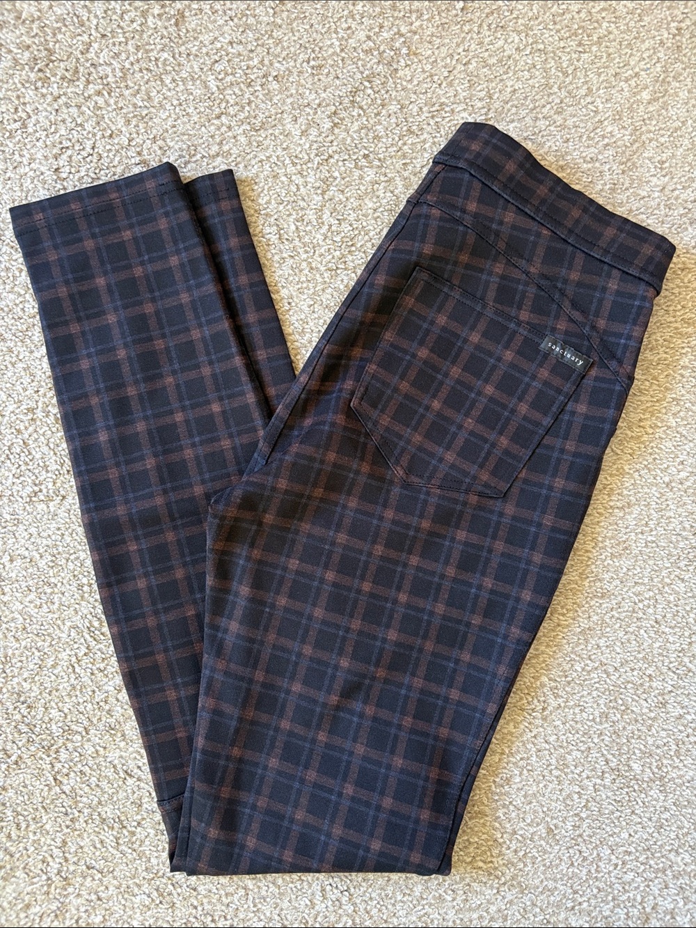 Sanctuary x Anthropologie Plaid Pants
